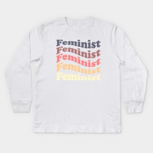 Feminist Kids Long Sleeve T-Shirt
